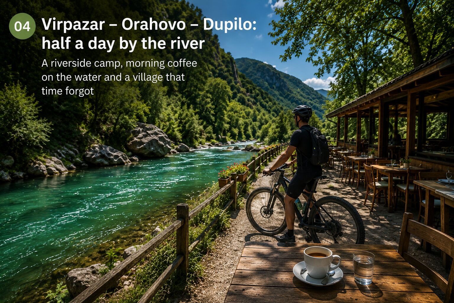 Virpazar – Orahovo – Dupilo: half a day by the river